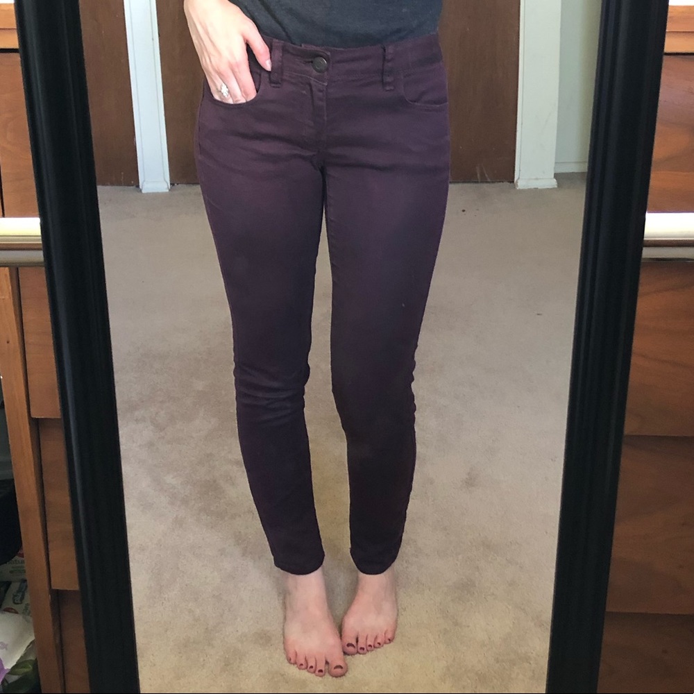 Maroon Pants